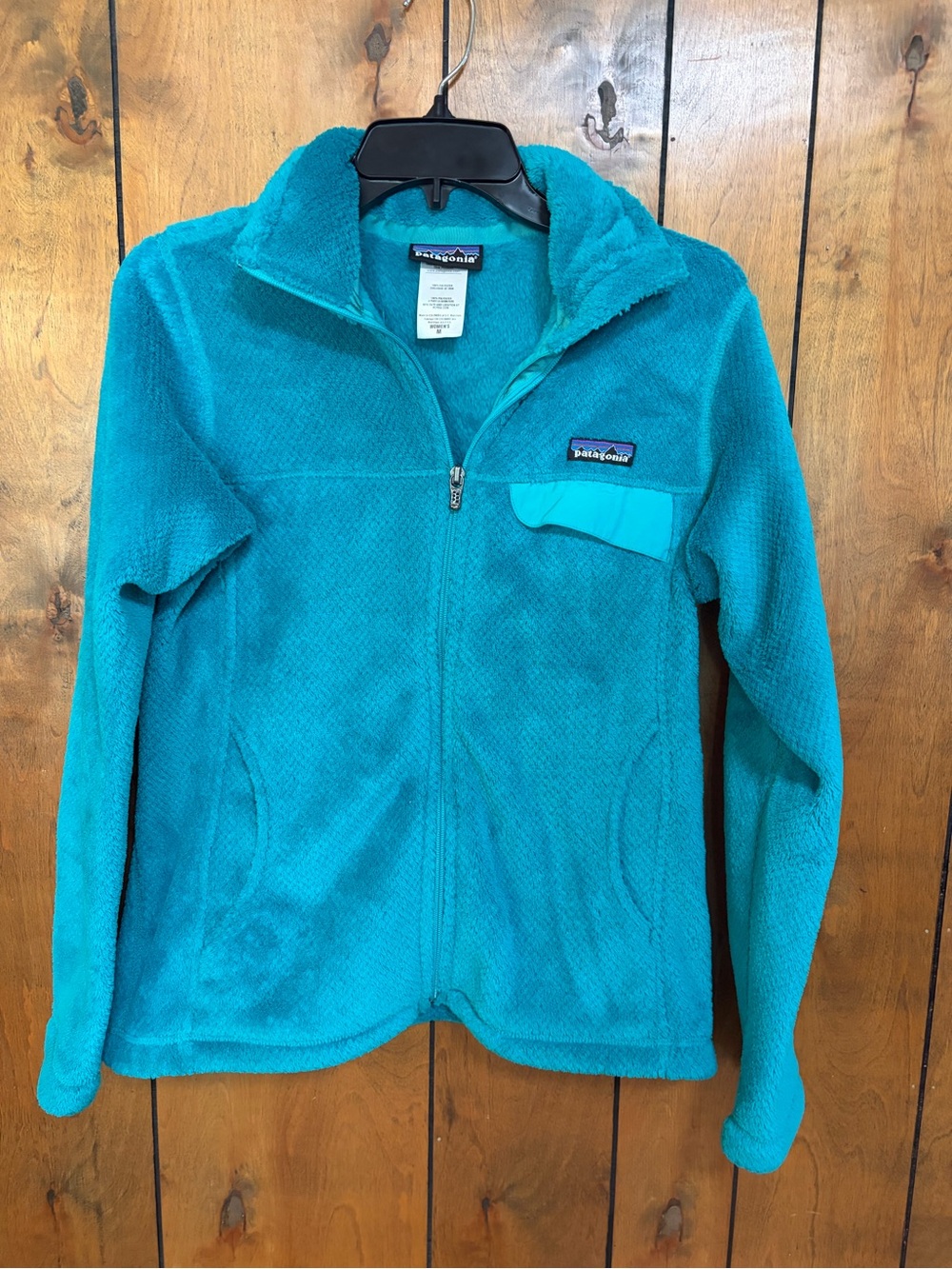 Patagonia Teal Full-Zip Women's Fleece Jacket